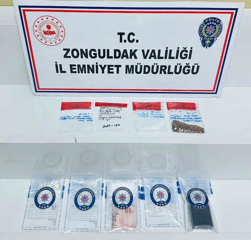 Zonguldak’ta narkotik operasyonunda 5 tutuklama
