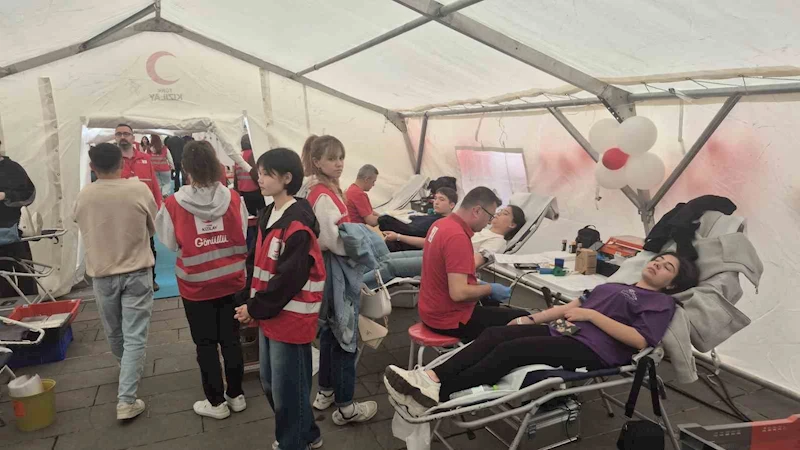 Bartın’da 8 saatte 174 kişi kan bağışında bulundu
