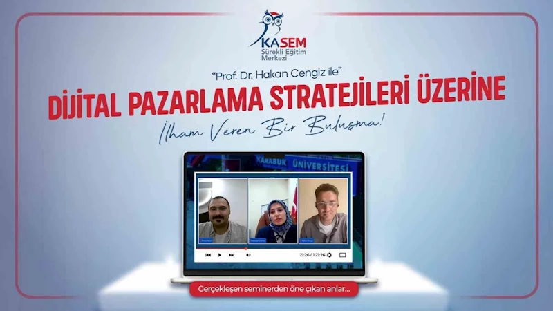 KASEM’den yoğun katılımlı dijital pazarlama semineri
