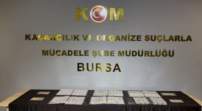 Bursa’da tarihi eser operasyonu...Polisler bile gözlerine inanamadı

