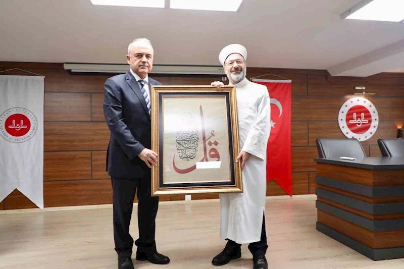 Diyanet İşleri Başkanı Erbaş, din görevlilerine seslendi: 