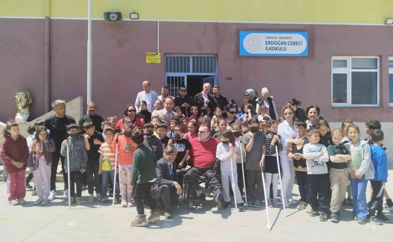 Öğrenciler engelli bireylerle empati köprüsü kurdu
