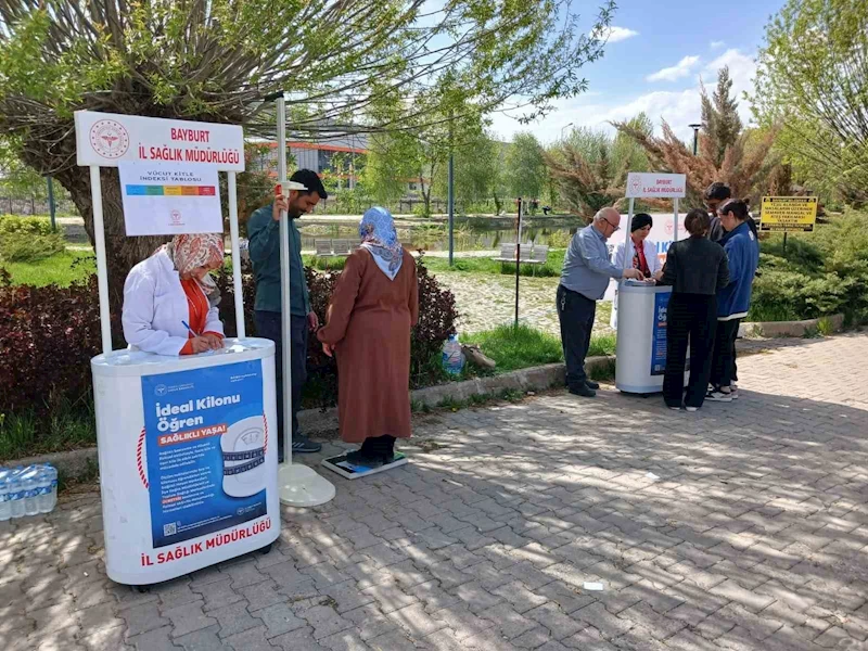 Bayburt’ta obezite ile mücadele başladı
