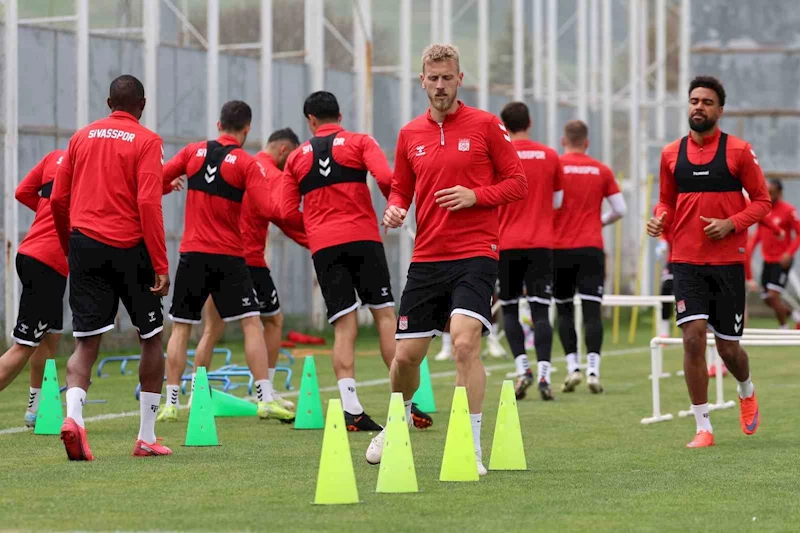 Sivasspor, Samsunspor maçına hazırlanıyor
