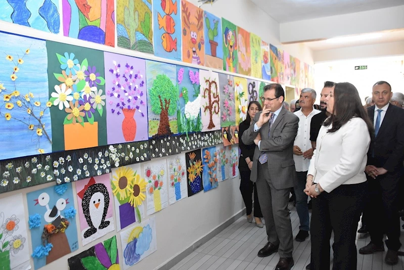 Salihli’de özel öğrencilerden özel sergi
