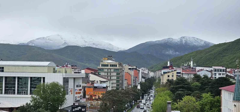 Tatvan’da mayıs ayında kar sürprizi: Nemrut ve yüksek kesimler beyaza büründü
