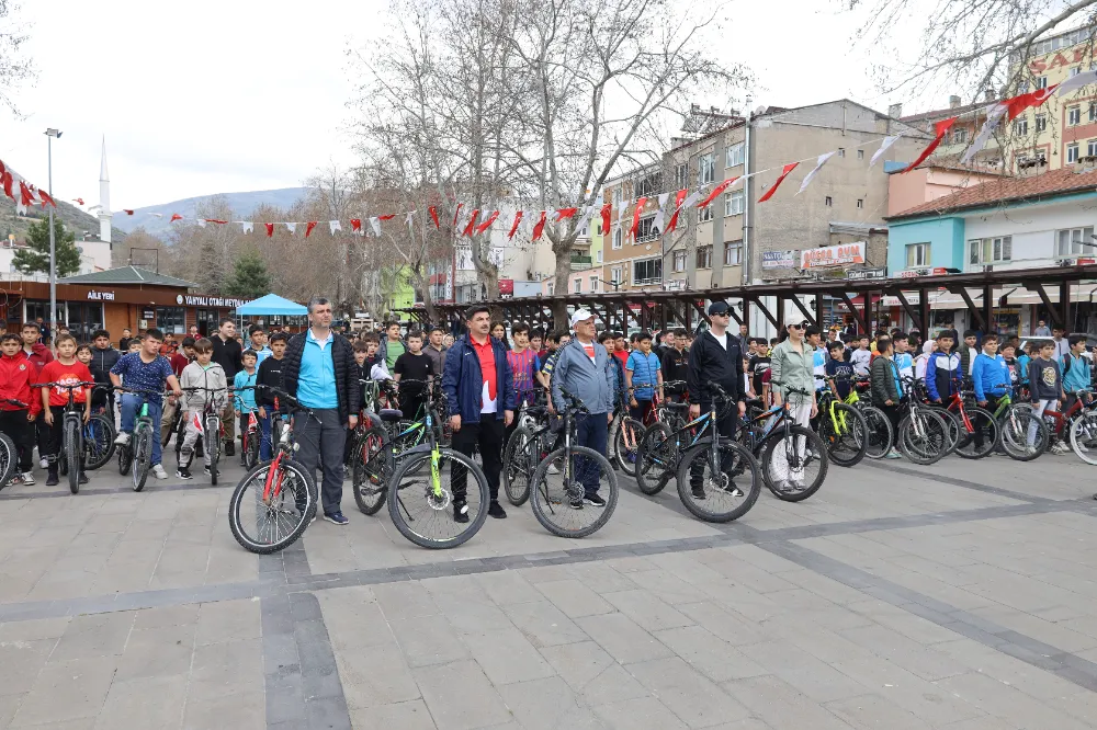 Yahyalı’da bisiklet turu düzenlendi