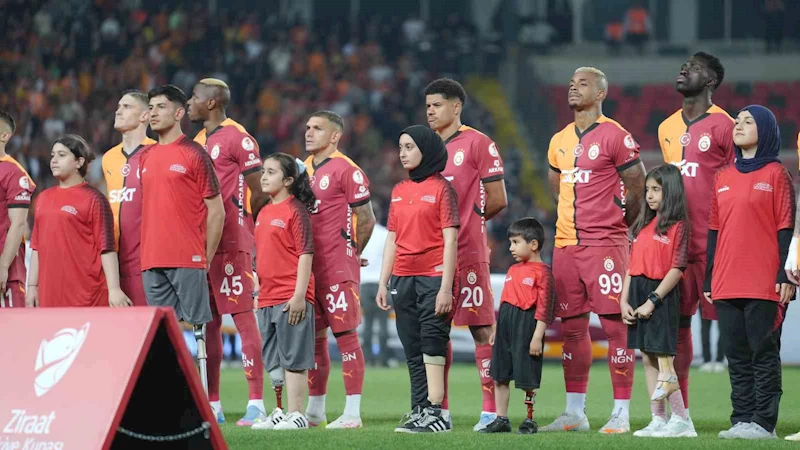 Türkiye Kupası finalinde Gaziantep Büyükşehir’den anlamlı seremoni
