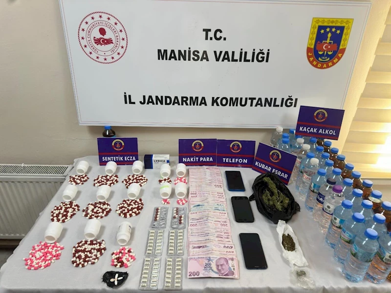 Manisa’da uyuşturucu operasyonu: 2 şüpheli gözaltında
