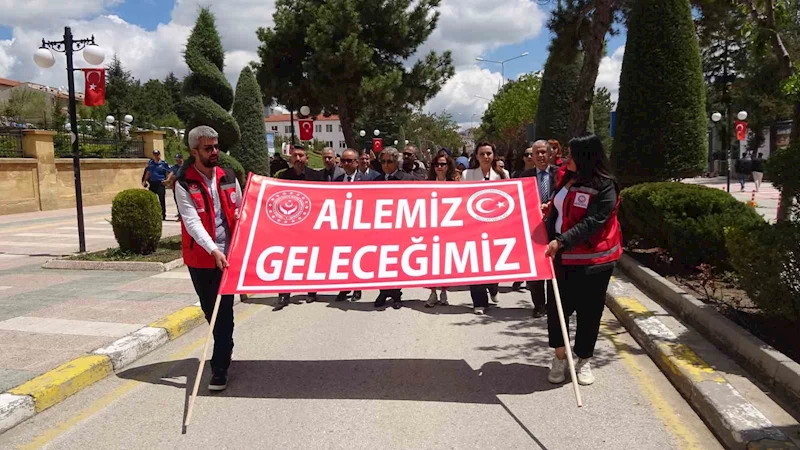 Yozgat’ta ‘Aile Yılı’ yürüyüşü düzenlendi
