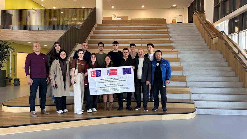 Bayburt Fen Lisesi Erasmus+ Projesi Hareketlilikleri devam ediyor

