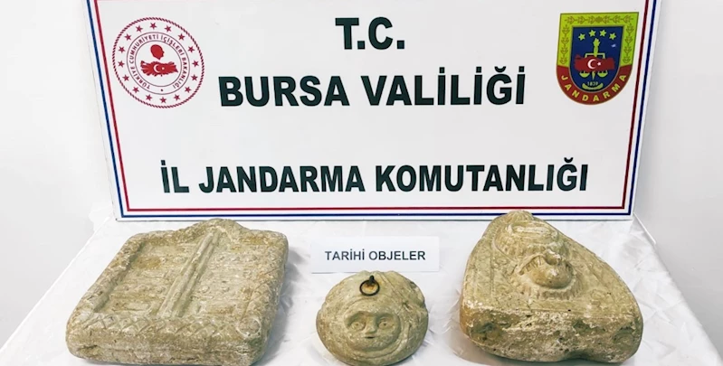 Jandarmadan tarihi eser operasyonu: 2 gözaltı
