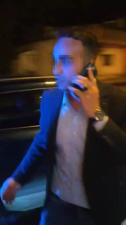 Polise direnen ve küfür eden sürücü tutuklandı
