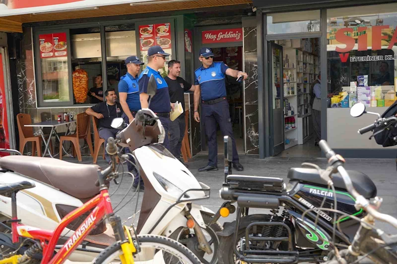 Tarsus’ta işgaliye denetimi
