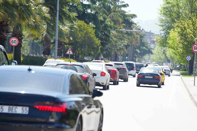 Samsun’da trafiğe kayıtlı araç sayısı 508 bin 377 oldu
