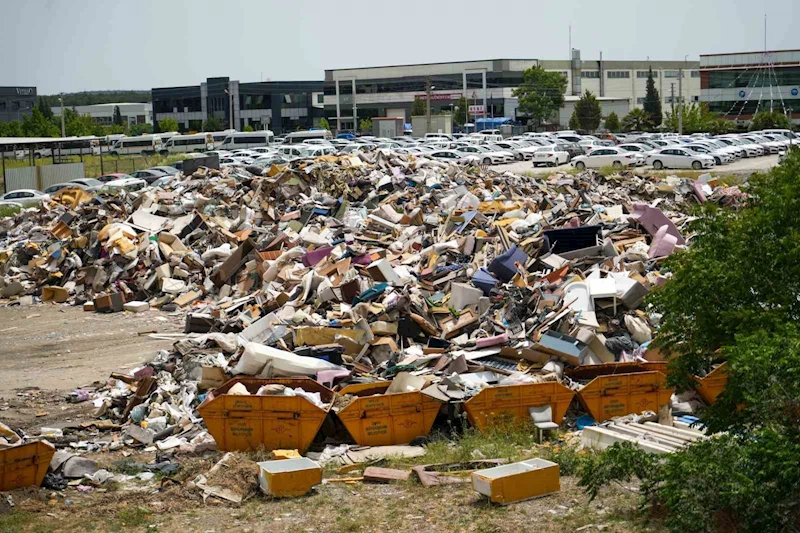 İzmir’in göbeğinde çöp alanından ürküten görüntü
