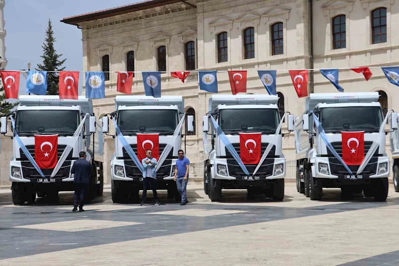 Sivas Belediyesi araç filosuna güç kattı
