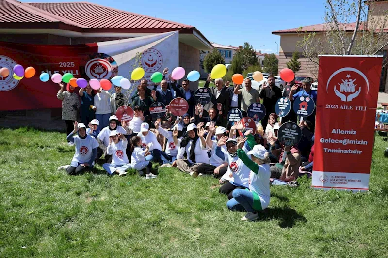 Erzurum’da engelli şenliği renkli görüntülere sahne oldu
