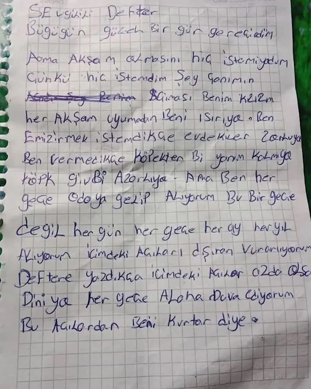 Anneler Günü’nde yaşamına son veren genç kadının yazdığı notlar ortaya çıktı
