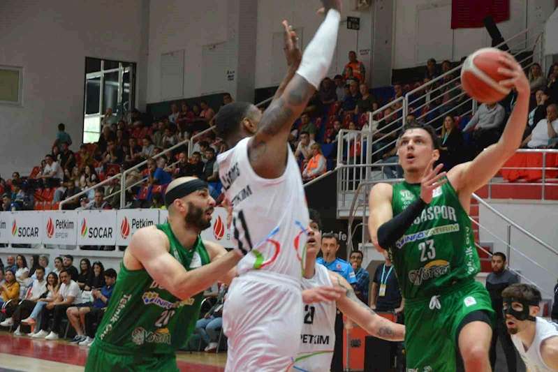 Türkiye Sigorta Basketbol Süper Ligi: Aliağa Petkimspor: 86 - Bursaspor: 95
