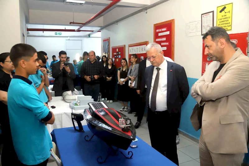 ‘Üreten Gençlik Proje ve Ürün Sergisi’ Mersin OSB’de açıldı
