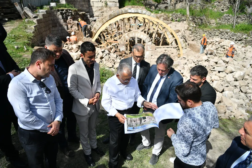 Koramaz Vadisi’ndeki Çevreş Değirmeni restore ediliyor