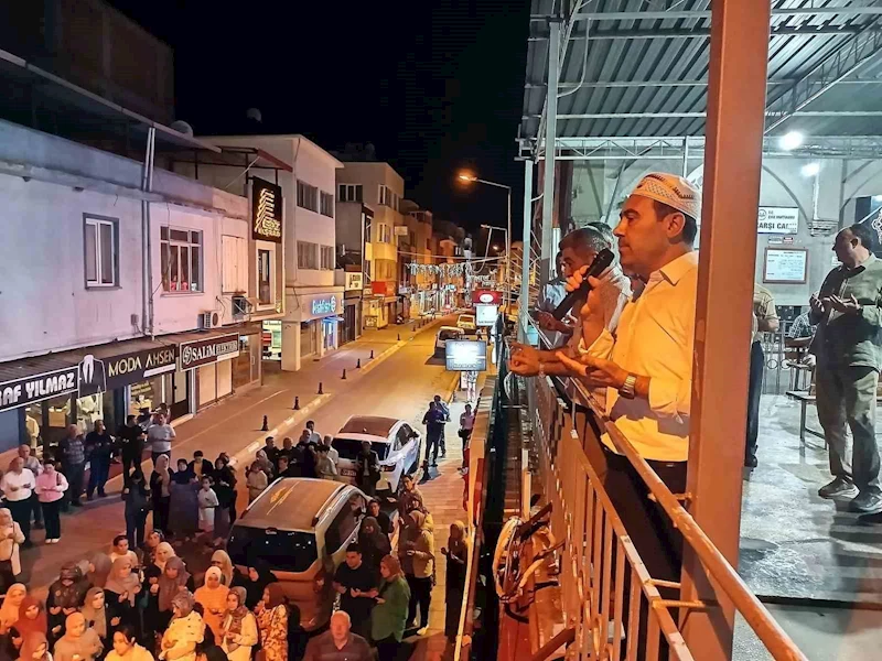 Çine’de hac yolcuları dualarla uğurlandı
