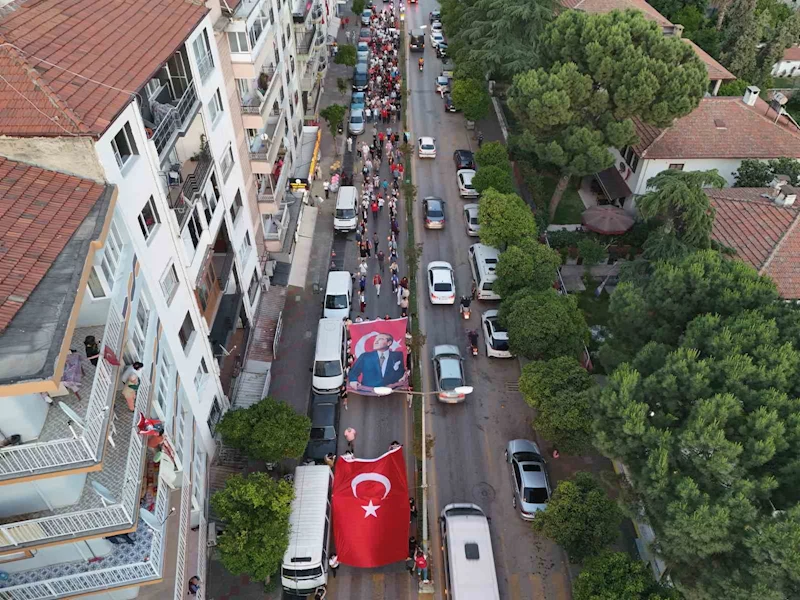 Aydın’da 19 Mayıs kutlamaları fener alayıyla taçlandı
