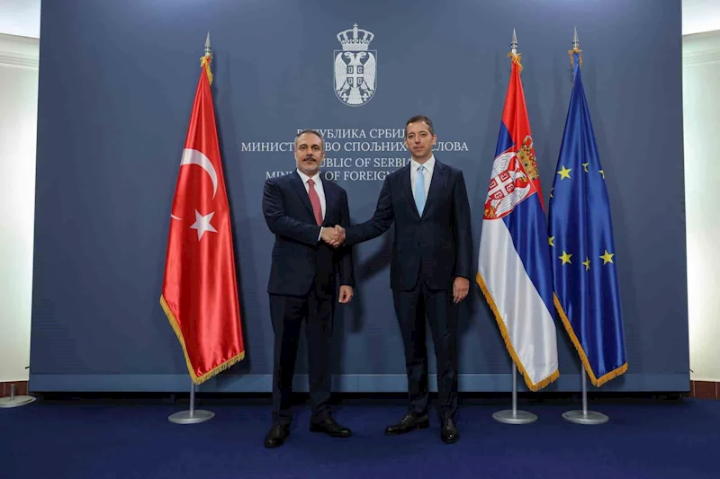 Bakan Fidan, Sırbistan Dışişleri Bakanı Duriç görüştü
