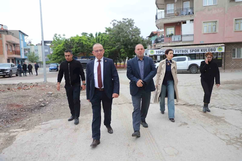 Başkan Akın’dan çalışmalara sıkı takip
