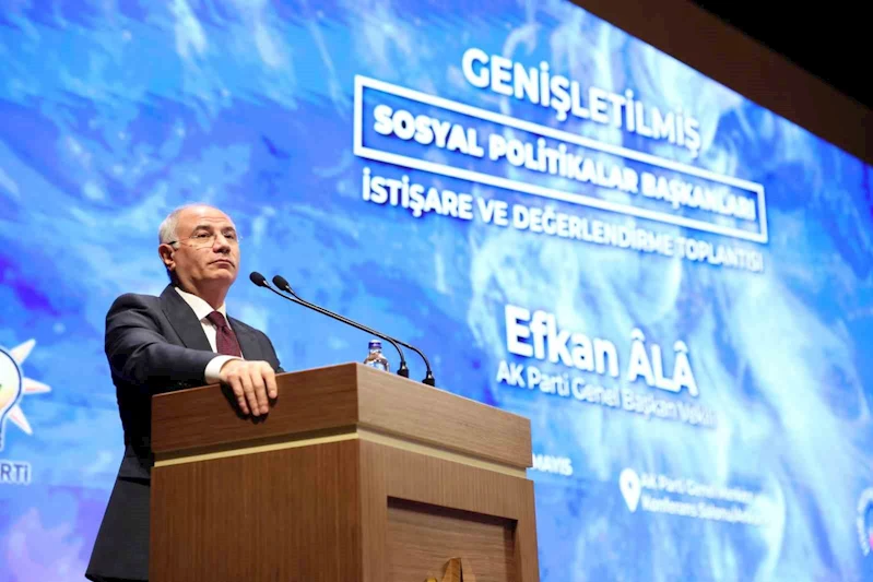 AK Parti Genel Başkan Vekili Ala’dan CHP’ye tepki
