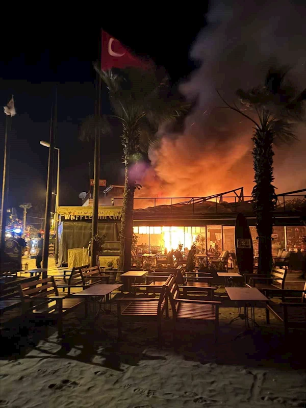 Muğla’daki işletmede yangın
