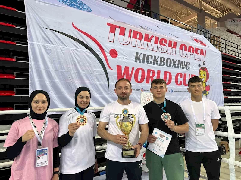 Düzceli sporculardan uluslararası organizasyonda 3 madalya
