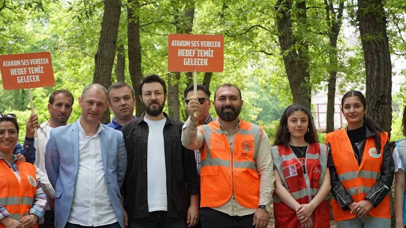 Atakum Kent Ormanı’nda çevre farkındalığı etkinliği
