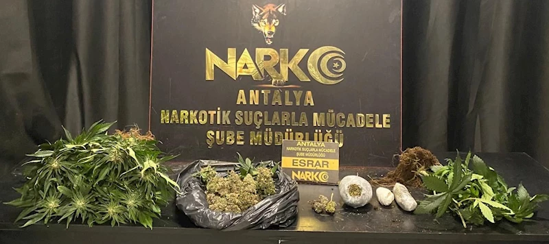 Antalya’da bir haftada 17 zehir taciri tutuklandı
