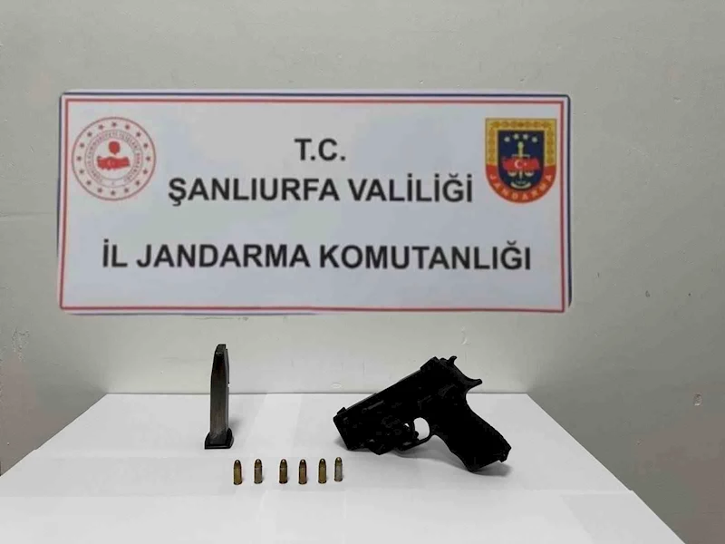 Şanlıurfa’da ruhsatsız silah operasyonu
