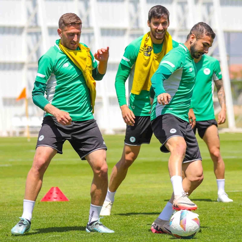 Konyaspor’da Alanyaspor maçı hazırlıkları sürüyor
