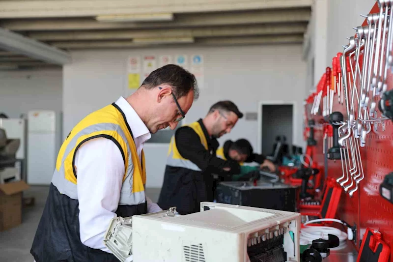 Atık Elektrik ve Elektronik Eşya Yönetim Merkezi ile çevreye katkı
