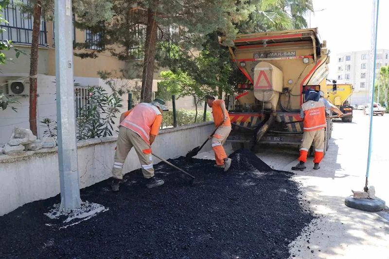 Paşabağı Mahallesine sıcak asfalt çalışması
