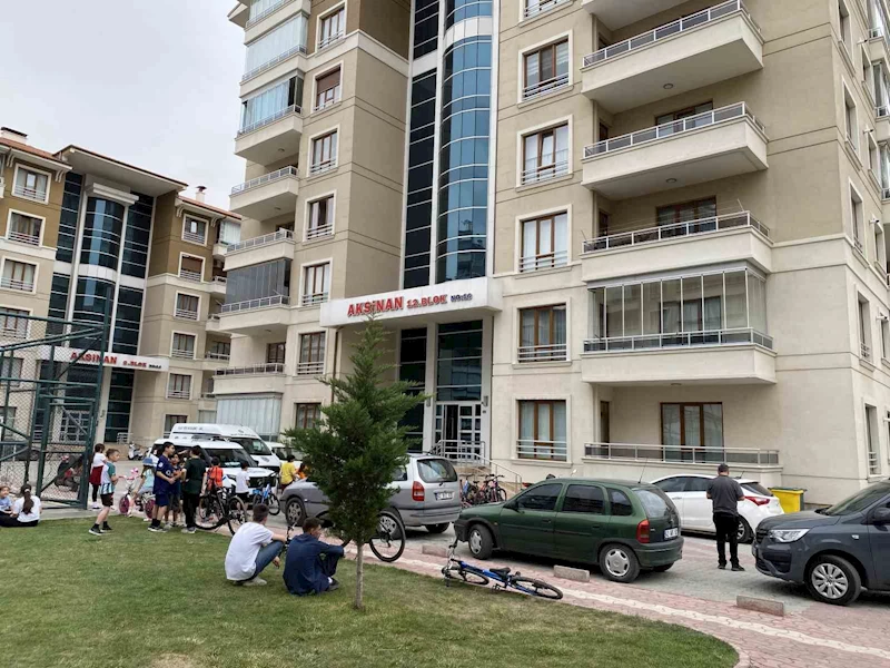 Karısını bıçaklayarak öldürüp başında bekledi
