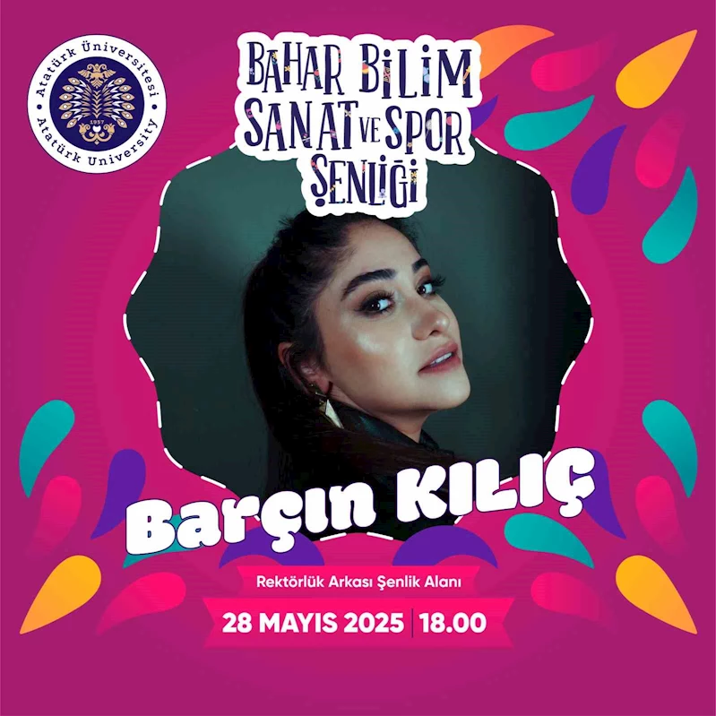 Atatürk Üniversitesi’nde bahar şenlikleri başlıyor
