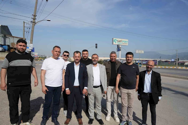 Dev limanın tır trafiği ve gürültüsü sabır taşırdı
