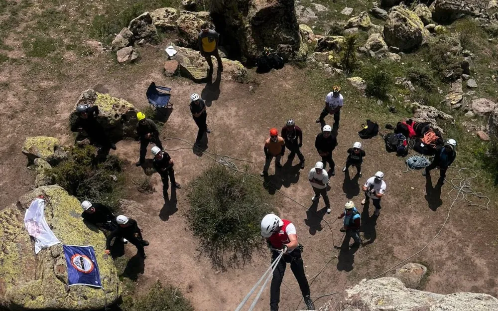 Kıranardı Ormanı’nda yaz dağcılık eğitimi verildi
