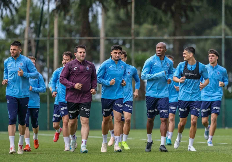 Trabzonspor, Antalyaspor maçının hazırlıklarına başladı
