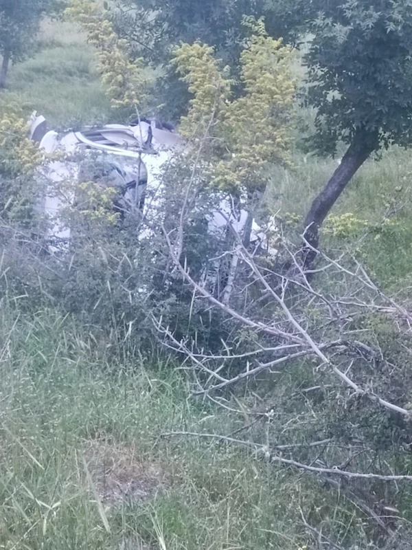 Siirt’te otomobil devrildi: 1  yaralı
