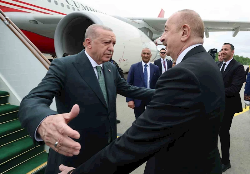 Cumhurbaşkanı Erdoğan ve Aliyev, Laçın Uluslararası Havalimanı’nın açılışını yaptı
