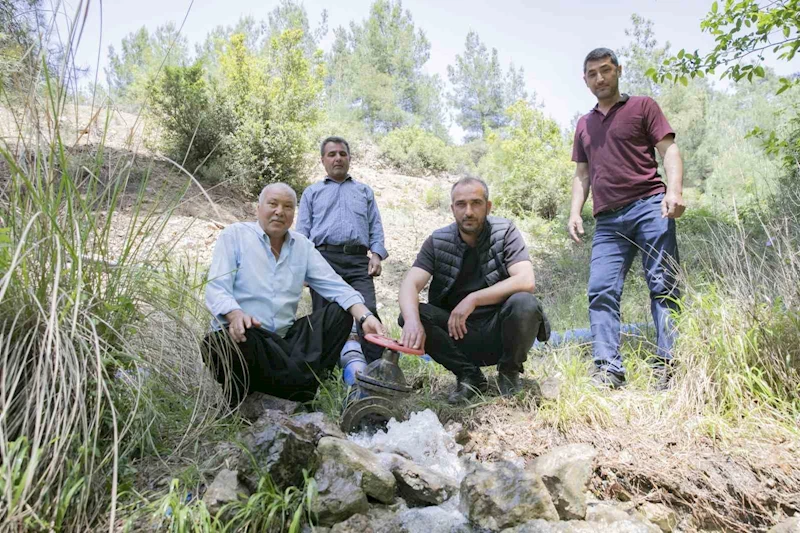 Mersin’de çiftçilerin sulama suyu sıkıntısı gideriliyor
