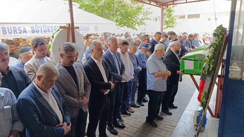 Motosikletle kazaya karışan muhtar son yolculuğuna uğurlandı
