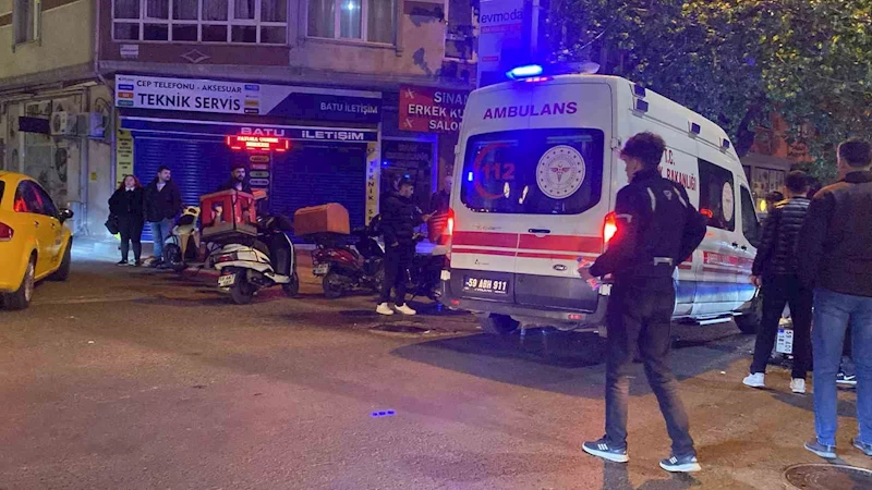 Çorlu’da iki motosiklet birbirine girdi
