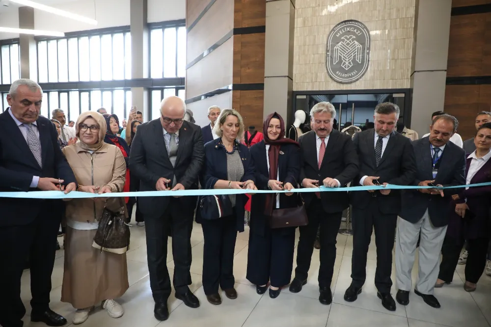 Melikgazi’de el emeği, göz nuru eserler görücüye çıktı